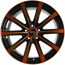 RH ALURAD RH GT color polished - orange 10x19 ET45 5x112 72,6,