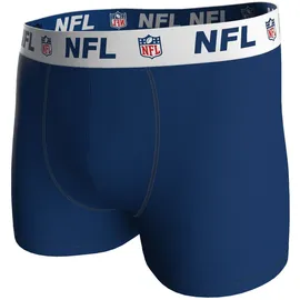 NFL Boxershorts NFL Shield blau/rot/weiß M 3er Pack