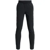 Under Armour Unstoppable Tapered Hose Jungen 001 black/pitch gray S 127-137 cm