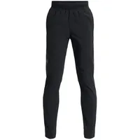 Under Armour Unstoppable Tapered Hose Jungen 001 black/pitch gray S 127-137 cm