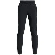 Under Armour Unstoppable Tapered Hose Jungen 001 black/pitch gray S 127-137 cm