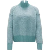 OPUS Damen Pullover | Strickpullover PUKLANA Loose mit Wolle Glacier Blue, 34 - 34