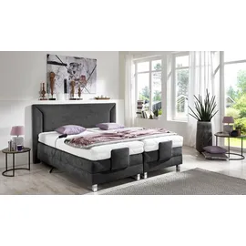 Westfalia Schlafkomfort Boxbett 174 x 214 cm Grau
