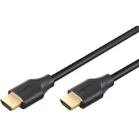 goobay Ultra96 HDMI Kabel HDMI auf HDMI 1 m Schwarz/Gold