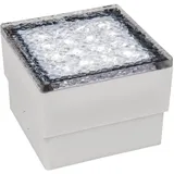 LED-Bodenleuchte McShine ''Pflasterstein'' 10x10x7cm, 80lm, IP65, neutralweiß,230V
