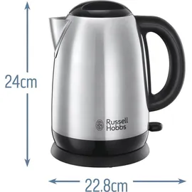 Russell Hobbs Adventure 1,7 l Schwarz