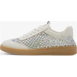 Marco Tozzi Sneaker Low Damen Beige/Weiß 38