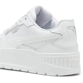 Puma Karmen II Idol Plateau Sneaker Damen 02 white/white/silver 40