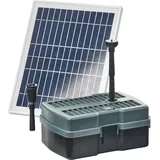 HEISSNER Unterwasserfilter-Set mit Wasserspielpumpe - 600L/h - 5W UVC