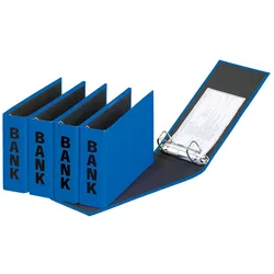 PAGNA Bankordner 'Basic Colours', für Kontoauszüge, blau