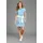 KangaROOS Shirtkleid Blau/Schwarz 44/46