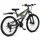 licorne bike gmbh Strong 2D Premium 26 Zoll RH 54 cm Unisex schwarz/blau/lime