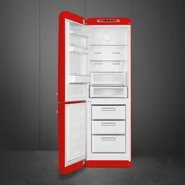 Smeg FAB32LRD6 Kühl-Gefrierkombination (331 l, 1968 mm hoch, Rot)