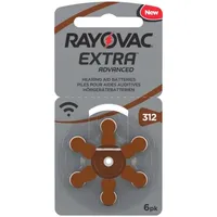 RAYOVAC Hörgerätebatterie Extra Advanced 312 (6 St.)