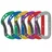 Petzl Karabinerhaken 6er Pack Mehrfarbig