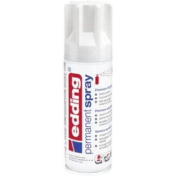 edding 5200 Permanentspray Premium Acryllack verkehrsweiß glänzend 200 ml