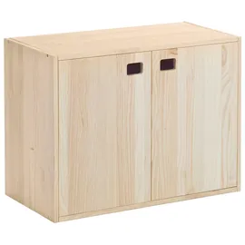 Astigarraga Drehtürenschrank 70,8 x 53,5 x 33 cm Kiefer