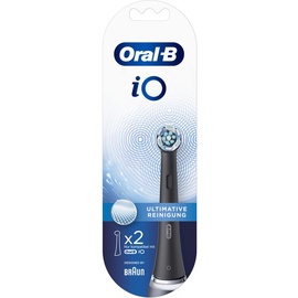 Oral-B iO Ultimative Reinigung Aufsteckbürste schwarz 2 St.