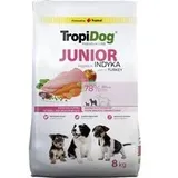 TropiDog Premium Junior Small & Medium Truthahn & Reis 2 x 8 kg