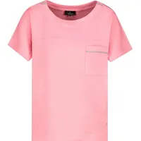 Monari Sweatshirt mit Glitzertasche Rosa 40