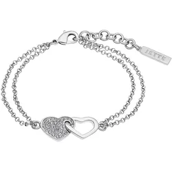 Jette 87369072 Damen-Armband Herz Beloved 925 Silber