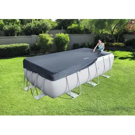 BESTWAY Poolabdeckung Blau 404x201x100 cm