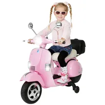 ACTIONBIKES MOTORS Kinder-Elektroroller Vespa pink