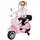 ACTIONBIKES MOTORS Kinder-Elektroroller Vespa pink