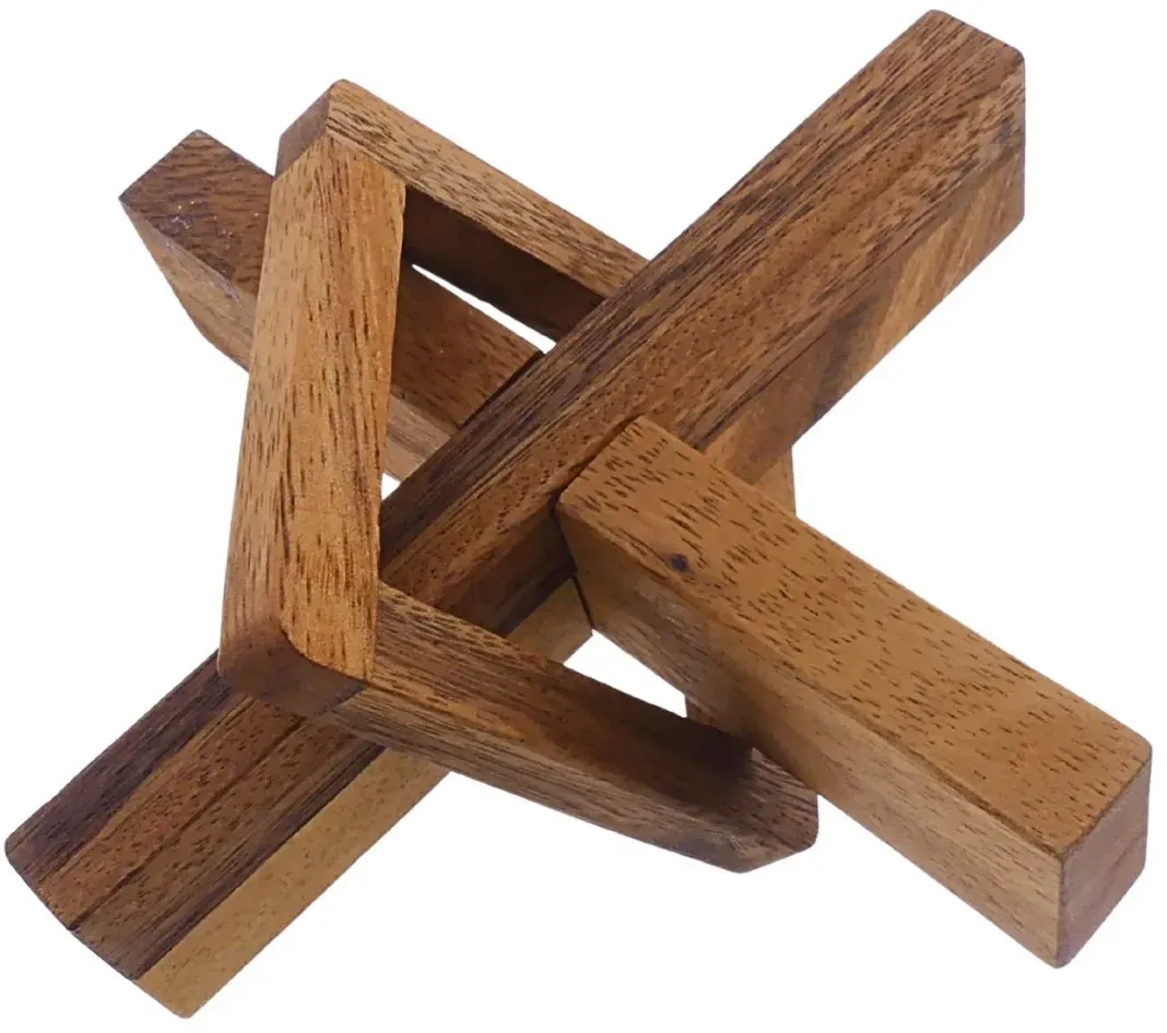 DILEMMA Square X - Knobel Geduldspiel Denkspiel IQ-Spiel