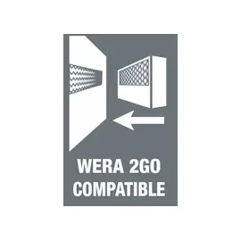 WERA 2go 2 Werkzeug-Container, 3-teilig
