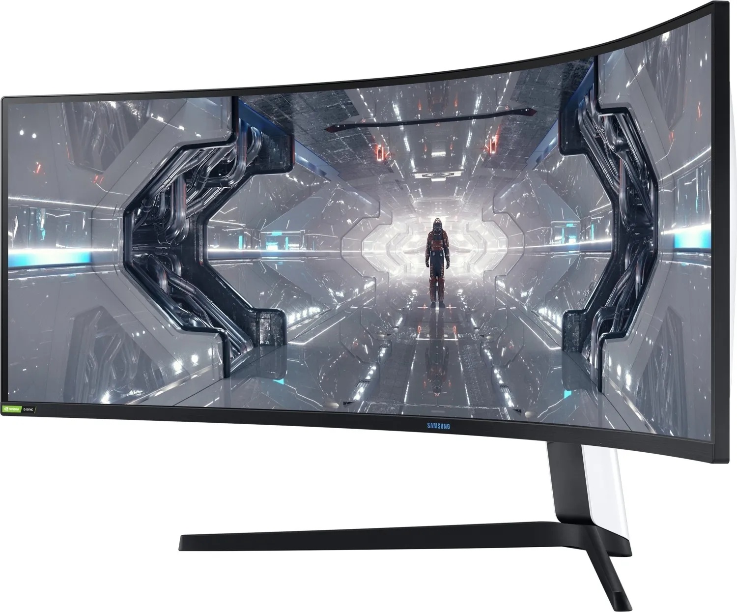 Samsung Odyssey C49G95TSSP 124,5 cm (49" ) 5120 x 1440 Pixel Quad HD LED Schwarz (LC49G95TSSPXEN)