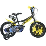 DINO BIKES 14 Zoll Kinderfahrrad Mountainbike Batman - Schwarz