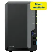 Synology DS225+ 8 TB NAS Schwarz