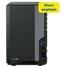 Synology DS225+ 8 TB NAS Schwarz