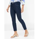Brax Damen Five-Pocket-Hose Style CAROLA S CLEAN DARK BLUE, denim dunkelblau, Gr. 38K