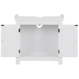 KADIMA DESIGN Waschbeckenunterschrank 2 Türen 57 x 0 x 0 cm Weiß