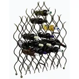 DanDiBo Ambiente Weinregal Grand Feu 95 x 0 x 0 cm Metall