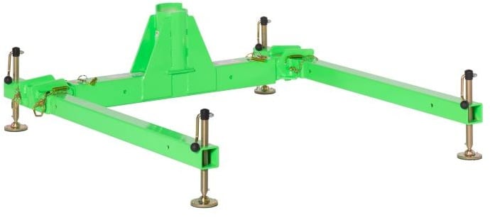 3M DBI-SALA Modulare Hebetechnik HC - 3-teilige Basis für kleinen Davitarm mit Auslegung, 121 cm - 190 cm