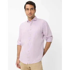 Brax Leinenhemd Style HAROLD Lila / Rosa M