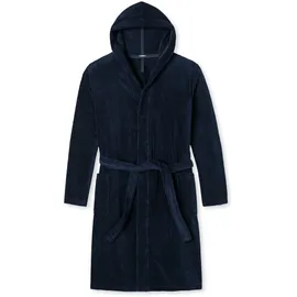 SCHIESSER Damen Bademantel, 120 Cm Bademantel, Blau (815-navy), L EU