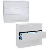 Californian Products CP C 3000 Asisto Hängeregistraturschrank verkehrsweiß 3 Schubladen 120,0 x 43,5 x 101,0 cm
