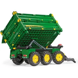 Rolly Toys rollyMultitrailer John Deere Dreiachskipper Traktoranhänger grün (125043)
