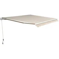 Outsunny Markise Alu-Markise Sonnenschutz Beige