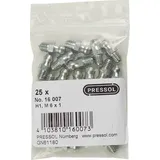 Pressol Kegelschmiernippel H1-gerade, M 6 x 1-VZ