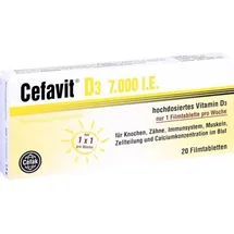 Cefak Cefavit D3 7.000 I.E. Filmtabletten 20 St.