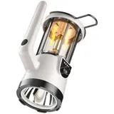 SuperFire M61 Camping-Lampe mit Scheinwerfer, USB-C