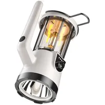 SuperFire M61 Camping-Lampe mit Scheinwerfer, USB-C