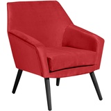 Max Winzer Sessel Alegro Samtvelour rot