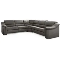 himolla Ecksofa Regensburg Leder Azuro