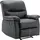 vente-unique Sessel Relax Kunstleder 75 x 112 x 87 cm Schwarz